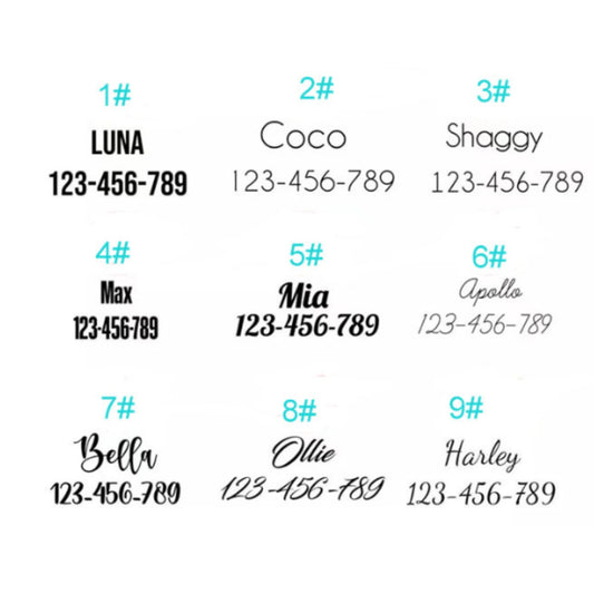 Personalized Dog Collars