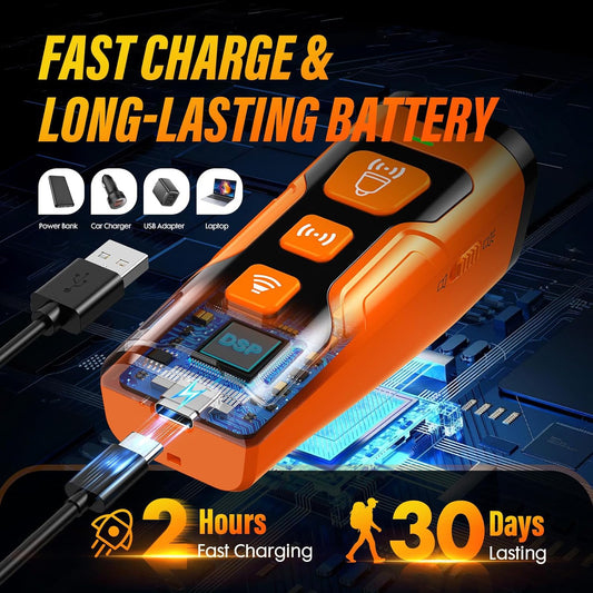 Rechargeable Ultrasonic Dog Bark Control & Training Device