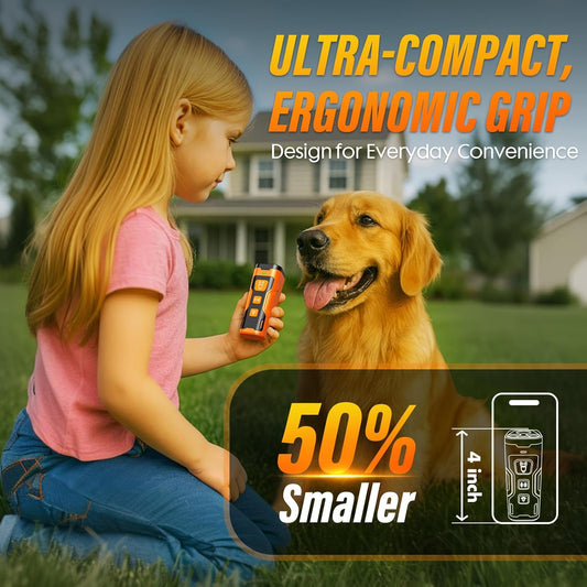 Rechargeable Ultrasonic Dog Bark Control & Training Device