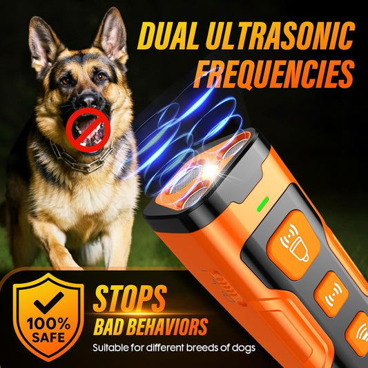 Rechargeable Ultrasonic Dog Bark Control & Training Device