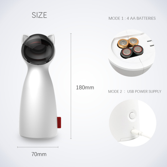 Automatic Interactive Cat Laser Toy
