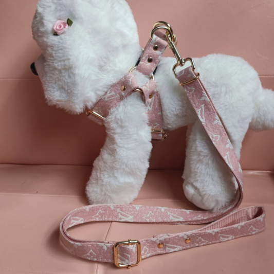 Pet Harness + Collar + Leash For Cats and Small Dogs