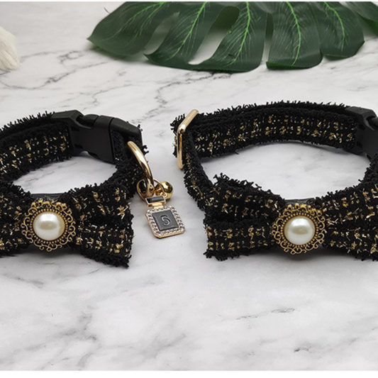 Fancy Pet Collar + Leash For Cats and Small Dogs