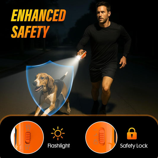 Rechargeable Ultrasonic Dog Bark Control & Training Device
